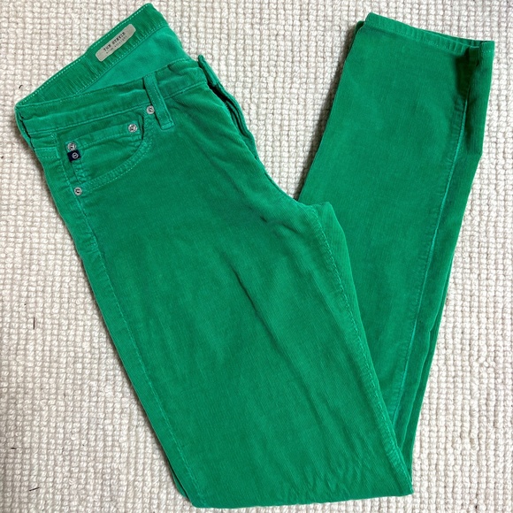 AG The Stevie Slim Straight Corduroy Jeans 28R - Picture 1 of 4